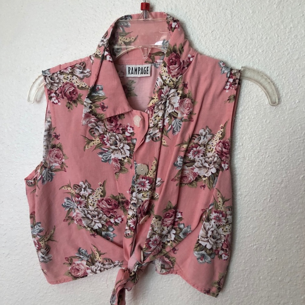 Floral Croptop